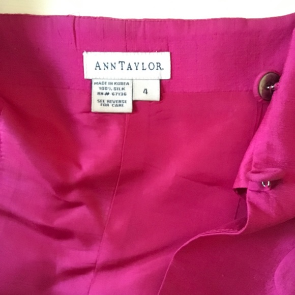 Vintage Ann Taylor Silk Top - Picture 5 of 5